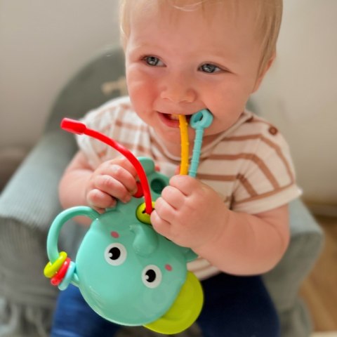 WOOPIE BABY Gryzak Sensoryczny Słonik Montessori 4w1 WOOPIE BABY Gryzak Sensoryczny Słonik Montessori 4w1