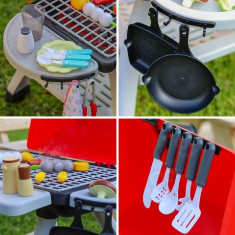 WOOPIE Grill Barbecue Kuchnia Ogrodowa Interaktywna Para LED Zestaw XL 41 el. WOOPIE Grill Barbecue Kuchnia Ogrodowa Interaktywna Para LED Zestaw XL 41 el.