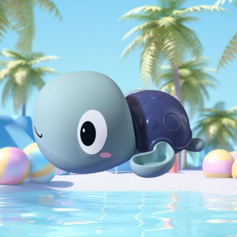 Woopie Żółw Żółwik Pływający Nakręcany Zabawka Do Kąpieli Niebieski Woopie Żółw Żółwik Pływający Nakręcany Zabawka Do Kąpieli Niebieski