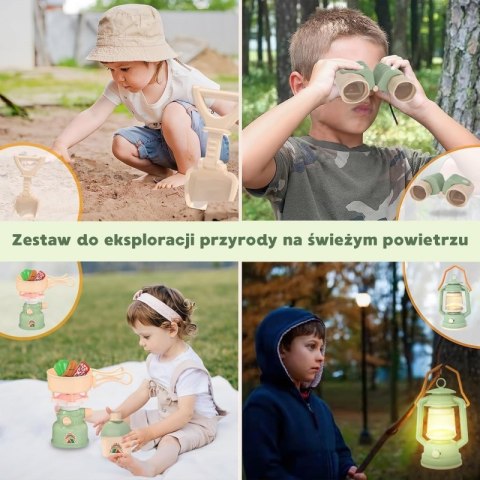 WOOPIE Discovery Zestaw Małego Odkrywcy Namiot Kempingowy XXL na Biwak 15 el. WOOPIE Discovery Zestaw Małego Odkrywcy Namiot Kempingowy XXL na Biwak 15 el.