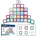 WOOPIE Klocki Magnetyczne Konstrukcyjne 3D Zestaw Edukacyjny Nauka Liczenia 70 el.