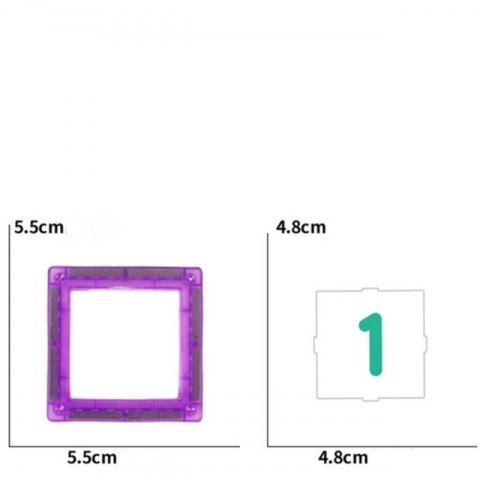 WOOPIE Klocki Magnetyczne Konstrukcyjne 3D Zestaw Edukacyjny Nauka Liczenia 70 el. WOOPIE Klocki Magnetyczne Konstrukcyjne 3D Zestaw Edukacyjny Nauka Liczenia 70 el.