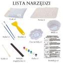 WOOPIE Zestaw Kreatywny z Farbami DIY Zrób Odlewy Gipsowe Figurki i Pomaluj - Zestaw Kosmiczny
