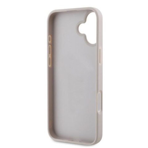 Guess 4G Bottom Stripe - Etui iPhone 16 Plus (różowy) Guess 4G Bottom Stripe - Etui iPhone 16 Plus (różowy)