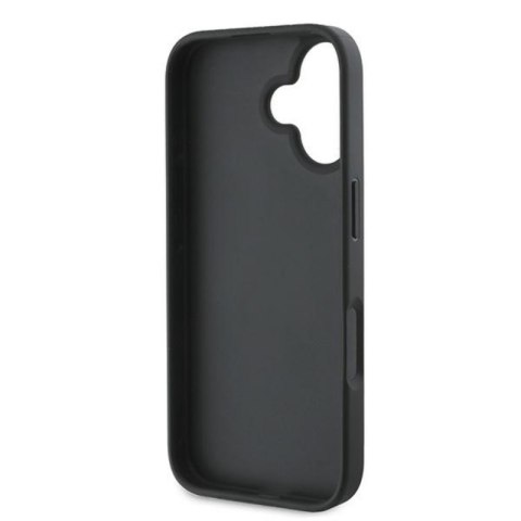 Guess 4G Bottom Stripe - Etui iPhone 16 (szary) Guess 4G Bottom Stripe - Etui iPhone 16 (szary)