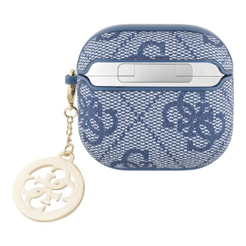 Guess 4G Strass Charm - Etui AirPods 4 (niebieski) Guess 4G Strass Charm - Etui AirPods 4 (niebieski)
