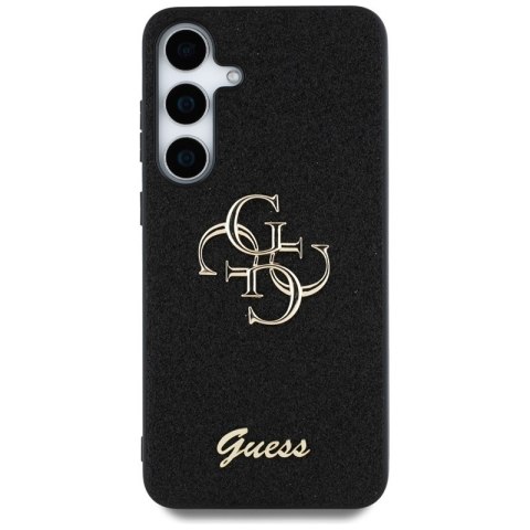 Guess Fixed Glitter Big 4G Metal Logo - Etui do Samsung Galaxy S25 (czarny) Guess Fixed Glitter Big 4G Metal Logo - Etui do Samsung Galaxy S25 (czarny)