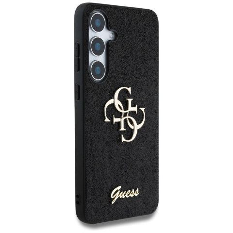 Guess Fixed Glitter Big 4G Metal Logo - Etui do Samsung Galaxy S25 (czarny) Guess Fixed Glitter Big 4G Metal Logo - Etui do Samsung Galaxy S25 (czarny)