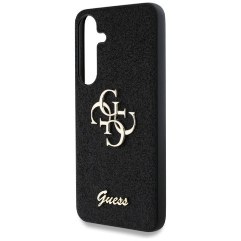 Guess Fixed Glitter Big 4G Metal Logo - Etui do Samsung Galaxy S25 (czarny) Guess Fixed Glitter Big 4G Metal Logo - Etui do Samsung Galaxy S25 (czarny)