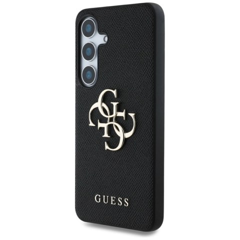 Guess Grained Big 4G Logo Small Classic Logo - Etui do Samsung Galaxy S25+ (czarny) Guess Grained Big 4G Logo Small Classic Logo - Etui do Samsung Galaxy S25+ (czarny)