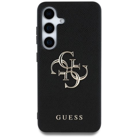 Guess Grained Big 4G Logo Small Classic Logo - Etui do Samsung Galaxy S25+ (czarny) Guess Grained Big 4G Logo Small Classic Logo - Etui do Samsung Galaxy S25+ (czarny)