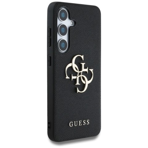 Guess Grained Big 4G Logo Small Classic Logo - Etui do Samsung Galaxy S25+ (czarny) Guess Grained Big 4G Logo Small Classic Logo - Etui do Samsung Galaxy S25+ (czarny)