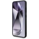 Guess Grained Big 4G Logo Small Classic Logo - Etui do Samsung Galaxy S25+ (czarny)