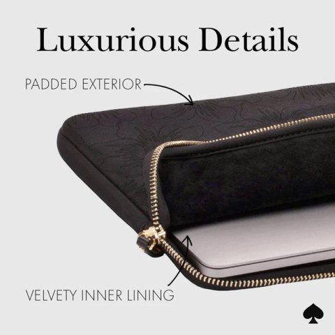 Kate Spade New York Slim Sleeve - Pokrowiec MacBook Pro 13" / MacBook Air 13" / Notebook 13" (Reverse Hollyhock) Kate Spade New York Slim Sleeve - Pokrowiec MacBook Pro 13" / MacBook Air 13" / Notebook 13" (Reverse Hollyhock)