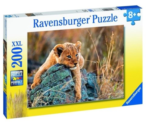 Puzzle 200 Mały lew XXL Puzzle 200 Mały lew XXL