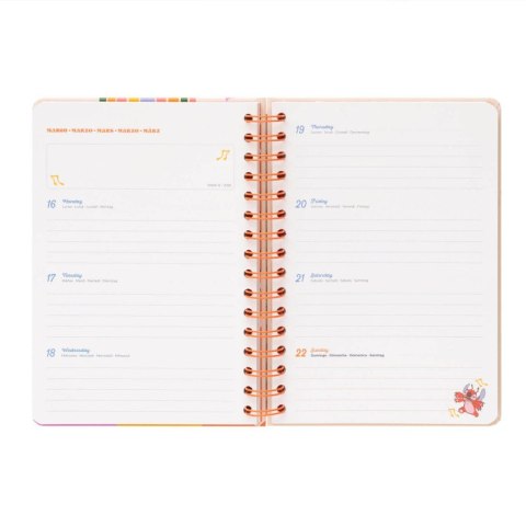 Disney Stitch - Kalendarz / Planner tygodniowy A5 2025/2026 Disney Stitch - Kalendarz / Planner tygodniowy A5 2025/2026