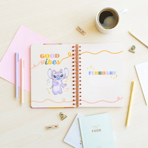 Disney Stitch - Kalendarz / Planner tygodniowy A5 2025/2026 Disney Stitch - Kalendarz / Planner tygodniowy A5 2025/2026