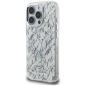 Karl Lagerfeld IML Karl Script Pattern MagSafe - Etui iPhone 16 Pro Max (biały)