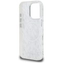 Karl Lagerfeld IML Karl Script Pattern MagSafe - Etui iPhone 16 Pro Max (biały)