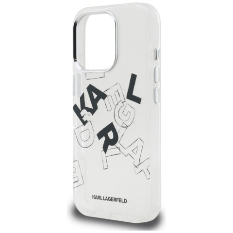 Karl Lagerfeld IML Sketched Graphic - Etui iPhone 16 Pro Max (przezroczysty) Karl Lagerfeld IML Sketched Graphic - Etui iPhone 16 Pro Max (przezroczysty)