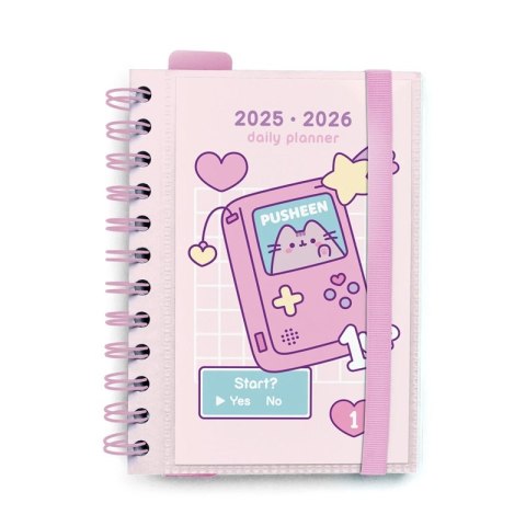 Pusheen - Kalendarz / Planner dzienny z kolekcji Gamer 2025/2026 Pusheen - Kalendarz / Planner dzienny z kolekcji Gamer 2025/2026
