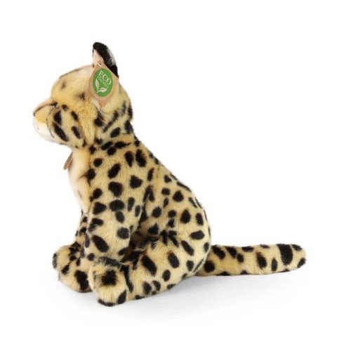 Rappa - Pluszowa realistyczna maskotka Kot Serwal siedzący 30 cm Eco-Friendly Rappa - Pluszowa realistyczna maskotka Kot Serwal siedzący 30 cm Eco-Friendly