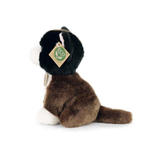Rappa - Pluszowa realistyczna maskotka Kot trójkolorowy siedzący 18 cm Eco-Friendly Rappa - Pluszowa realistyczna maskotka Kot trójkolorowy siedzący 18 cm Eco-Friendly