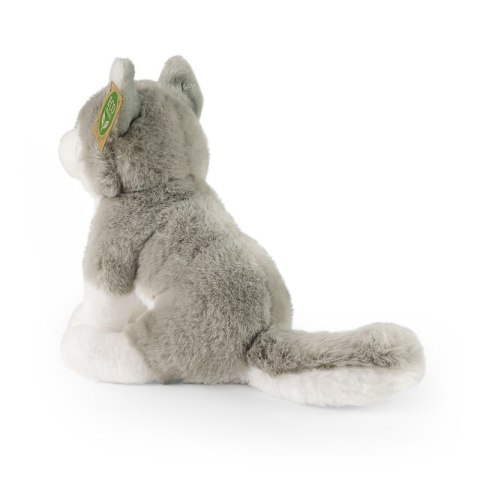 Rappa - Pluszowa realistyczna maskotka Pies Husky siedzący 23 cm Eco-Friendly Soft Collection Rappa - Pluszowa realistyczna maskotka Pies Husky siedzący 23 cm Eco-Friendly Soft Collection