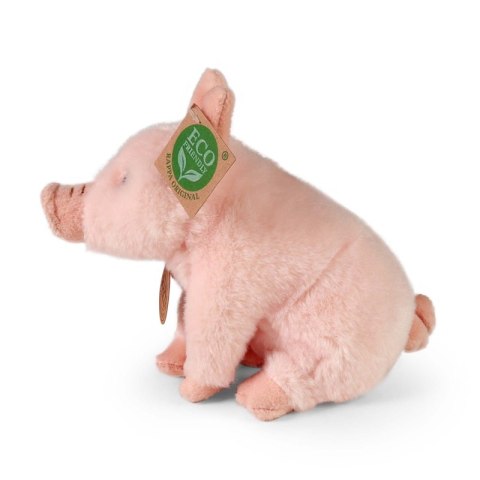 Rappa - Pluszowa realistyczna maskotka Świnka siedząca 18 cm Eco-Friendly Rappa - Pluszowa realistyczna maskotka Świnka siedząca 18 cm Eco-Friendly