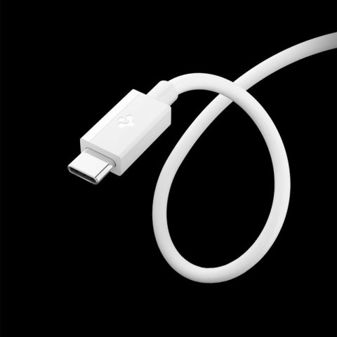 Spigen EB6020AC Essential - Kabel USB-A do USB-C PD 60W 2m (Biały) Spigen EB6020AC Essential - Kabel USB-A do USB-C PD 60W 2m (Biały)