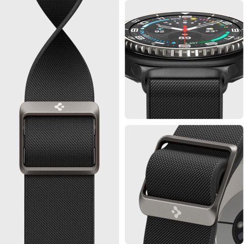 Spigen Fit Lite - Pasek do Samsung Galaxy Watch 8 / 8 Classic 40 / 44 / 46 mm (Black) Spigen Fit Lite - Pasek do Samsung Galaxy Watch 8 / 8 Classic 40 / 44 / 46 mm (Black)