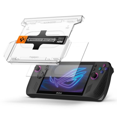 Spigen GLAS.TR EZ FIT 2-Pack - Szkło hartowane do ASUS ROG Ally X (2 sztuki) Spigen GLAS.TR EZ FIT 2-Pack - Szkło hartowane do ASUS ROG Ally X (2 sztuki)