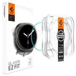 Spigen GLAS.TR EZ FIT 2-Pack - Szkło hartowane do Samsung Galaxy Watch 8 40 mm (2 szt)