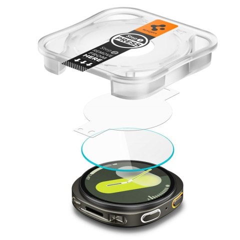 Spigen GLAS.TR EZ FIT 2-Pack - Szkło hartowane do Samsung Galaxy Watch 8 40 mm (2 szt) Spigen GLAS.TR EZ FIT 2-Pack - Szkło hartowane do Samsung Galaxy Watch 8 40 mm (2 szt)