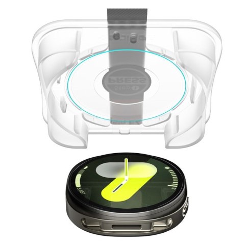 Spigen GLAS.TR EZ FIT 2-Pack - Szkło hartowane do Samsung Galaxy Watch 8 44 mm (2 szt) Spigen GLAS.TR EZ FIT 2-Pack - Szkło hartowane do Samsung Galaxy Watch 8 44 mm (2 szt)