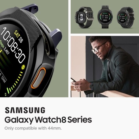 Spigen Liquid Air - Obudowa do Samsung Galaxy Watch 8 44 mm (Matte Black) Spigen Liquid Air - Obudowa do Samsung Galaxy Watch 8 44 mm (Matte Black)