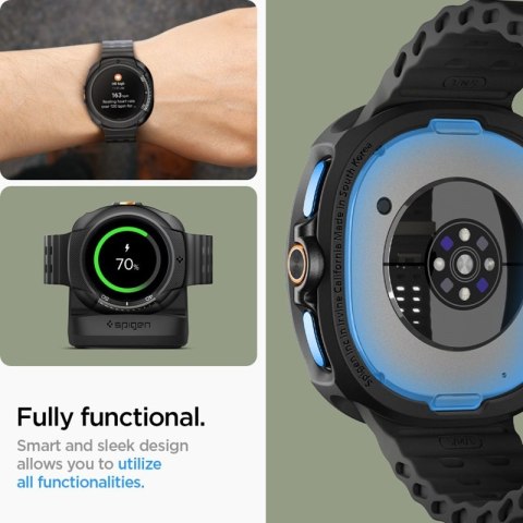 Spigen Liquid Air - Obudowa do Samsung Galaxy Watch 8 Classic 46 mm (Matte Black) Spigen Liquid Air - Obudowa do Samsung Galaxy Watch 8 Classic 46 mm (Matte Black)