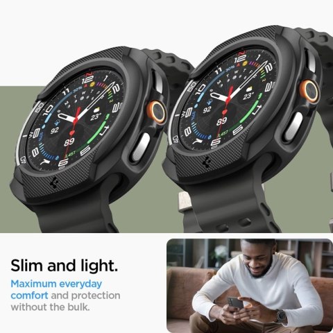 Spigen Liquid Air - Obudowa do Samsung Galaxy Watch 8 Classic 46 mm (Matte Black) Spigen Liquid Air - Obudowa do Samsung Galaxy Watch 8 Classic 46 mm (Matte Black)