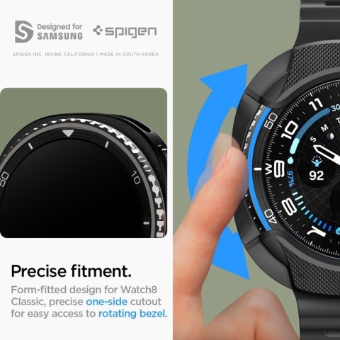 Spigen Liquid Air - Obudowa do Samsung Galaxy Watch 8 Classic 46 mm (Matte Black) Spigen Liquid Air - Obudowa do Samsung Galaxy Watch 8 Classic 46 mm (Matte Black)