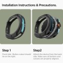 Spigen Liquid Air - Obudowa do Samsung Galaxy Watch 8 Classic 46 mm (Matte Black)