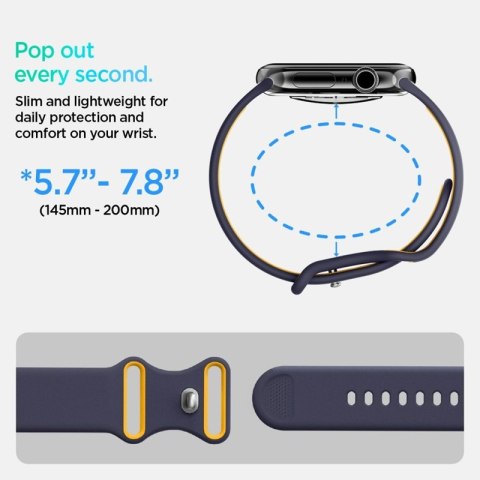 Spigen Nano Pop - Pasek do Apple Watch 44/45/46/49 mm (Blueberry Navy) Spigen Nano Pop - Pasek do Apple Watch 44/45/46/49 mm (Blueberry Navy)