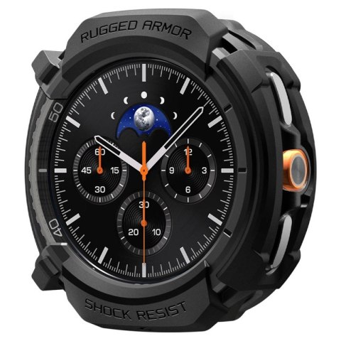 Spigen Rugged Armor - Obudowa do Samsung Galaxy Watch 8 Classic 46 mm (Matte Black) Spigen Rugged Armor - Obudowa do Samsung Galaxy Watch 8 Classic 46 mm (Matte Black)