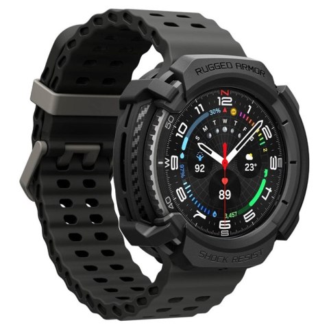 Spigen Rugged Armor - Obudowa do Samsung Galaxy Watch 8 Classic 46 mm (Matte Black) Spigen Rugged Armor - Obudowa do Samsung Galaxy Watch 8 Classic 46 mm (Matte Black)