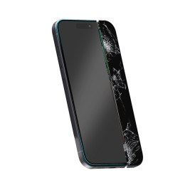 Crong Nano Glass - Niepękające szkło hybrydowe iPhone 16 Pro