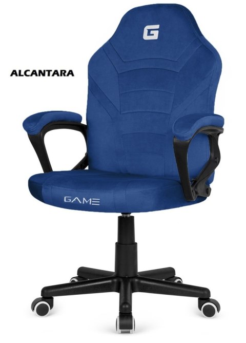 Fotel obrotowy do biurka MARIO ALCANTARA BLUE Fotel obrotowy do biurka MARIO ALCANTARA BLUE