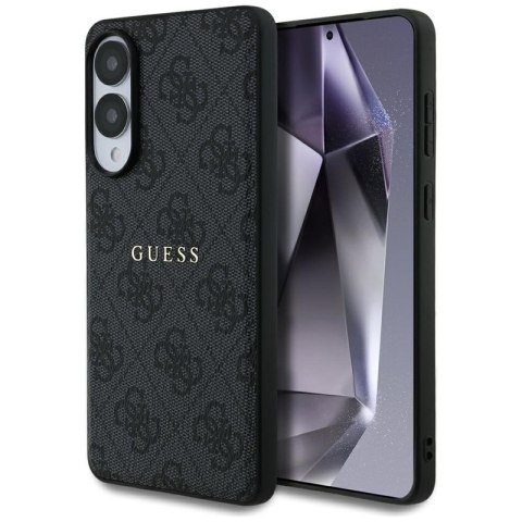 Guess 4G Ring Classic Logo MagSafe - Etui Samsung Galaxy S25 Edge (czarny) Guess 4G Ring Classic Logo MagSafe - Etui Samsung Galaxy S25 Edge (czarny)