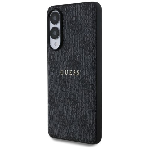 Guess 4G Ring Classic Logo MagSafe - Etui Samsung Galaxy S25 Edge (czarny) Guess 4G Ring Classic Logo MagSafe - Etui Samsung Galaxy S25 Edge (czarny)