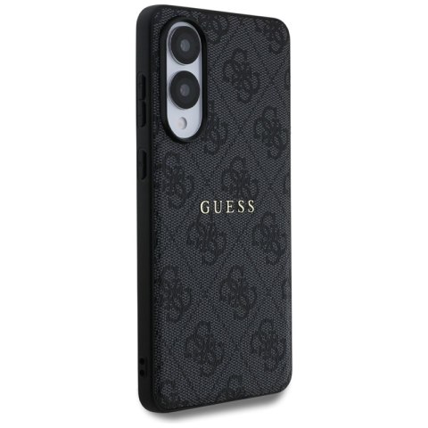 Guess 4G Ring Classic Logo MagSafe - Etui Samsung Galaxy S25 Edge (czarny) Guess 4G Ring Classic Logo MagSafe - Etui Samsung Galaxy S25 Edge (czarny)