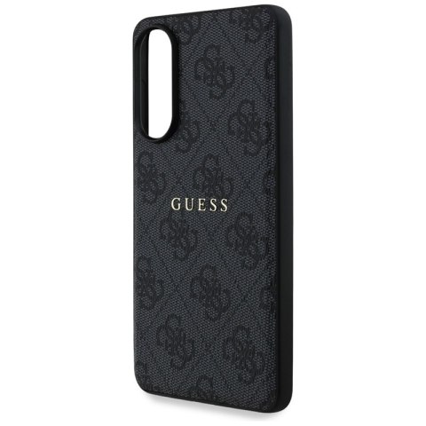 Guess 4G Ring Classic Logo MagSafe - Etui Samsung Galaxy S25 Edge (czarny) Guess 4G Ring Classic Logo MagSafe - Etui Samsung Galaxy S25 Edge (czarny)