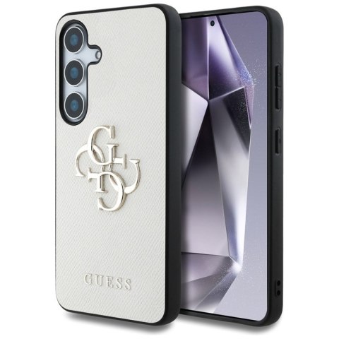 Guess Grained Big 4G Logo Small Classic Logo - Etui do Samsung Galaxy S25 (beżowy) Guess Grained Big 4G Logo Small Classic Logo - Etui do Samsung Galaxy S25 (beżowy)
